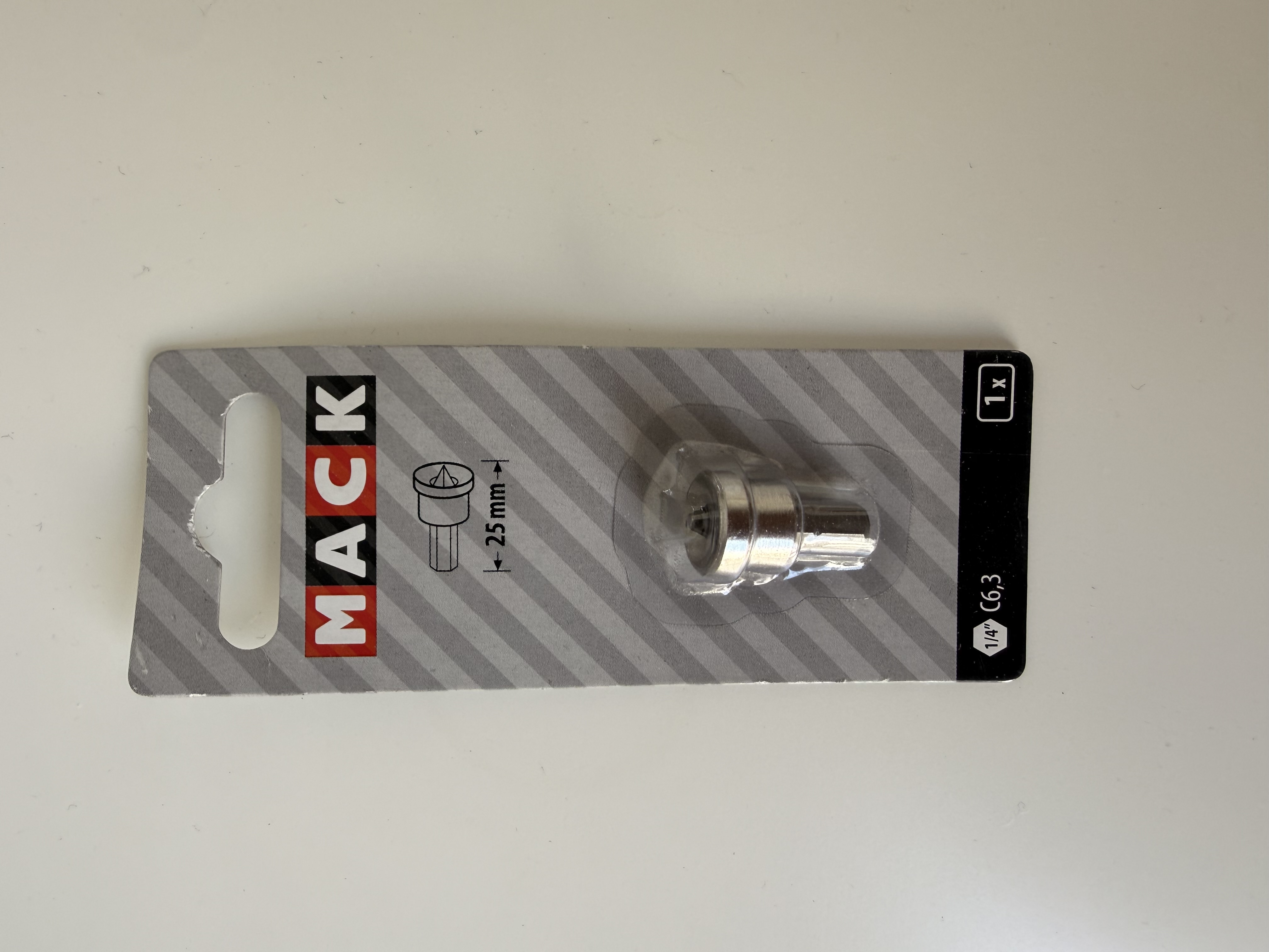 MACK verzinkboor 25mm